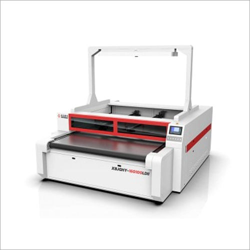 Independent Dual Head Laser Cutting Machine for Leather