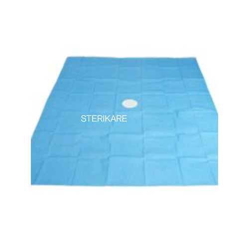 Disposable knee O Drape