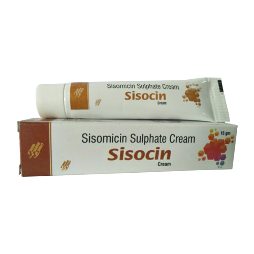 SISOCIN CREAM (SISOMYCIN 0.1 %W/W)