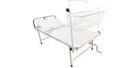 SEMI FOWLER BED WITH BABY COT (SIS 2003B)