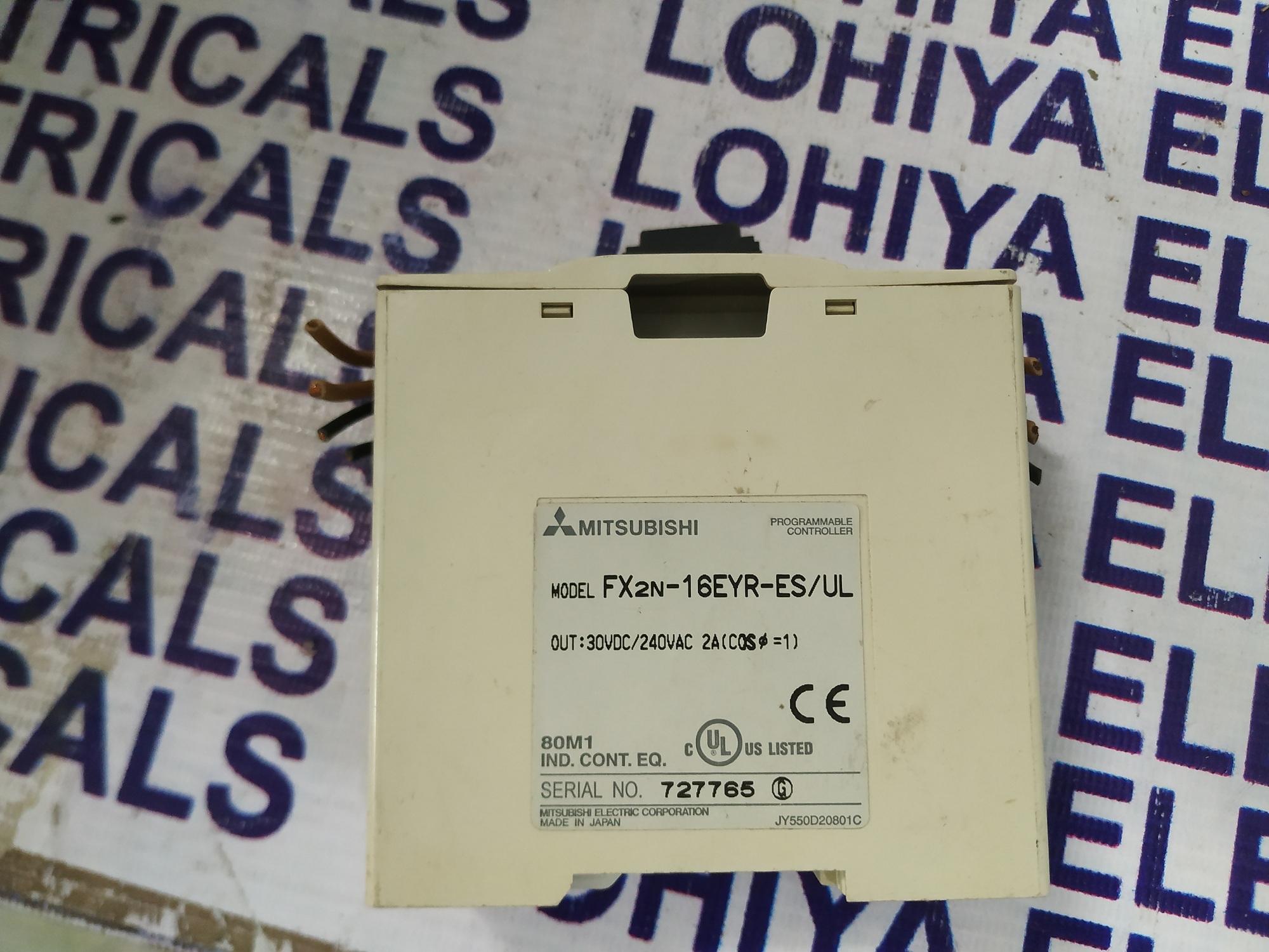 MITSUBISHI INPUT MODULE FX2N-16EYR-ES/UL
