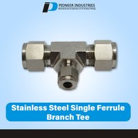 Stainless Steel Single Ferrule Branch Tee PFBT