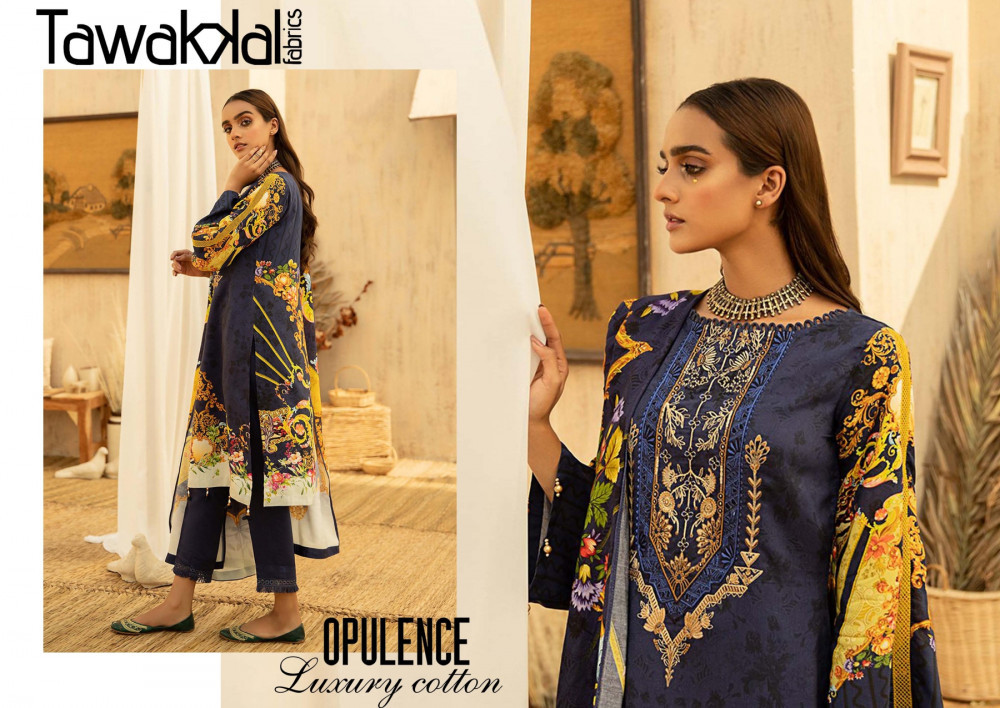 Tawakkal Fabrics Opulence Luxury Cotton Vol-3