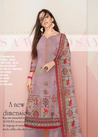 Mitra New Long Designer Digital Print Salwar Suits