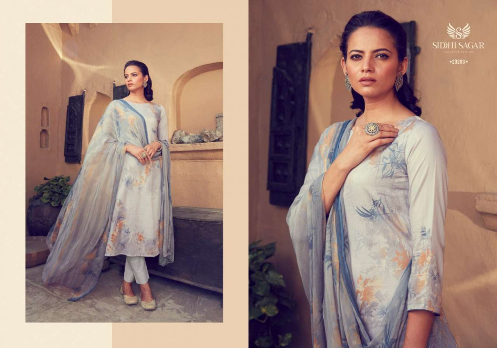 Siddhi Sagar Yukta Jam Satin Salwar Suits Catalog
