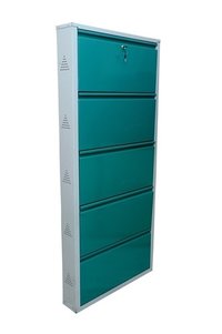 Wall Mounted Corrosion-free Metal Shoe Rack - Brand Name: Custom/unbranded