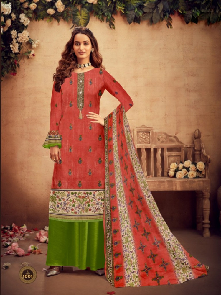 Gulkand Imported Cotton Long Salwar Suits Catalog