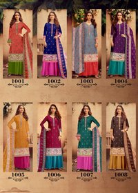 Gulkand Imported Cotton Long Salwar Suits Catalog