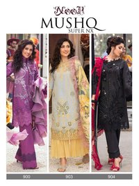 Noor Mushq Super Nx Pakistani Salwar Kameez Catalog
