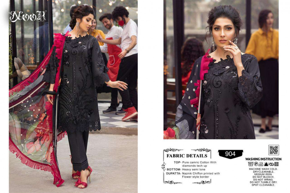 Noor Mushq Super Nx Pakistani Salwar Kameez Catalog