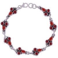 Amethyst Natural Gemstone 925 Sterling Solid Silver Round/pear Cut Stone Handmade Bracelet