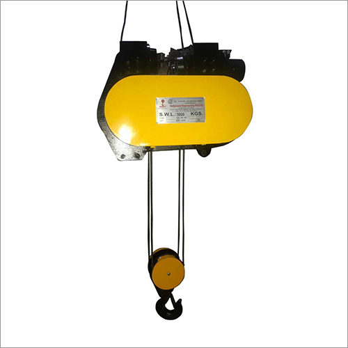 Single Wire Rope Hoist - Electric, 20 Ton Capacity | Durable, Rust Proof, Easy to Operate