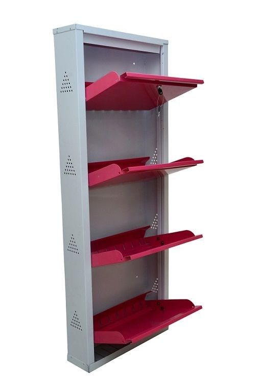 Wall Mounted Metal Shoe Rack