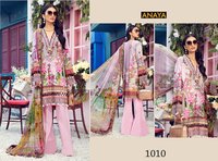 Agha Noor Anaya Karachi Print Salwar Suits Catalog