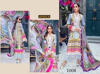 Agha Noor Anaya Karachi Print Salwar Suits Catalog