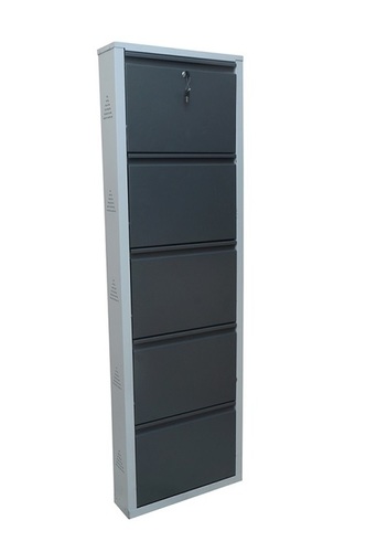 Wall Mounted Rust-free Metal Shoe Rack