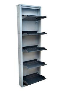 Wall Mounted Metal Shoe Rack