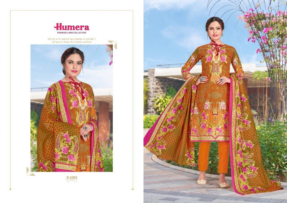Gull Ahmed Humera Vol-1 Lawn Catalog Collection