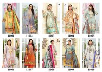 Iris Vol-11 Karachi Printed Salwar Suits Catalog