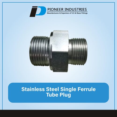 Stainless Steel Single Ferrule Tube Plug