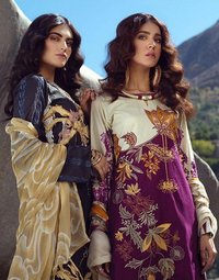 Emaan Adeel Vol 3 Lawn Printed Karachi Dress Material Catalog