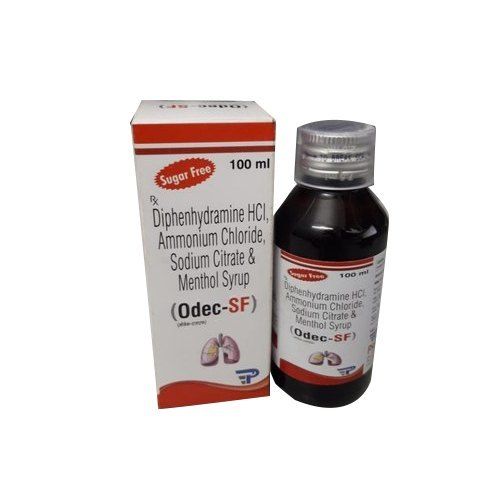 Diphenhydramine Hcl + Ammonium Chloride + Sodium Citrate Syrup