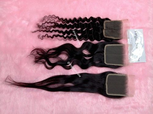 Human Hair Lace Closures