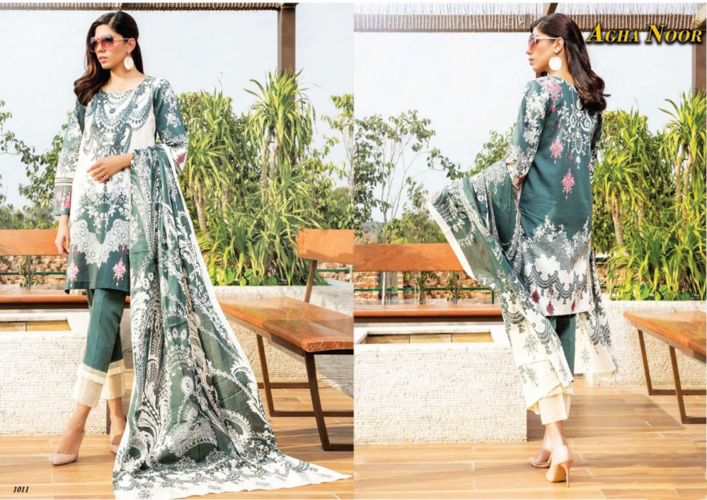 Agha Noor Vol-2 Lawn Cotton Pakistani Printed Salwar Suits Catalog