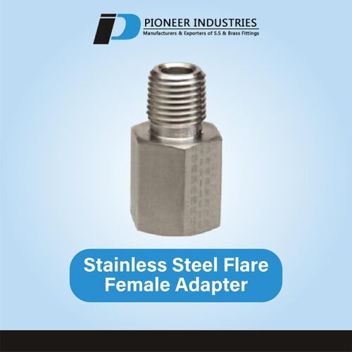 Stainless Steel Flare Female Adapter