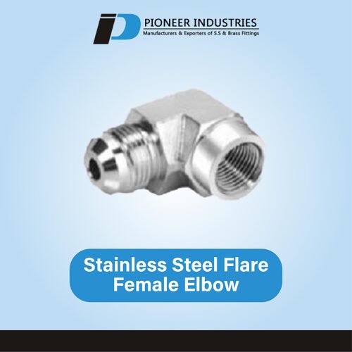 Stainless Steel Flare Female Elbow