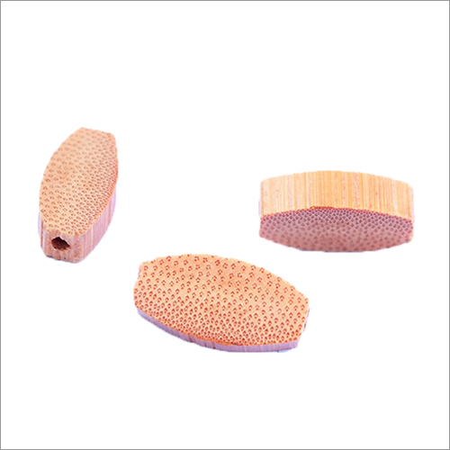 Flat N Curve Wooden Beads