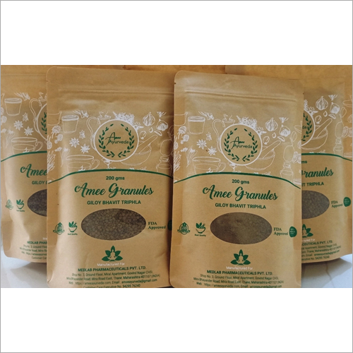 100 Gm Giloy Bhavit Triphala Granules - Age Group: Suitable For All Ages