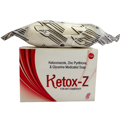 KETOX Z SOAP (KETOCONAZOLE,ZINC PYRITHIONE,GLYCERINE)