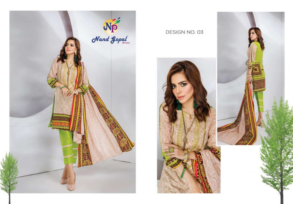 Nand Gopal Print Sofiya Karachi Dress Catalog Collection