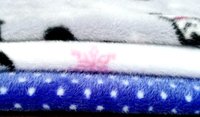 Printed Coral Fleece Fabric