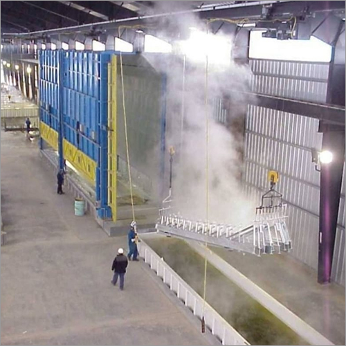 Semi-Automatic Hot Dip Galvanizing Plant