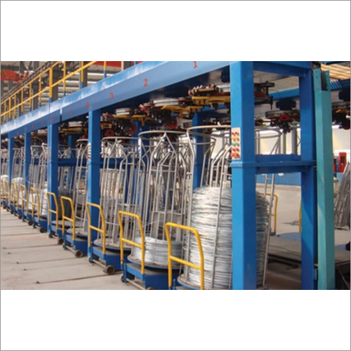 Semi-Automatic Industrial Hot Dip Galvanized Wire Plant