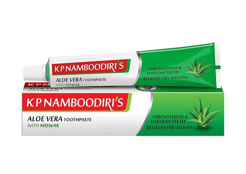 K.P. Namboodiris Aloe Vera Herbal Tooth Paste 100 G Energy Source: Manual