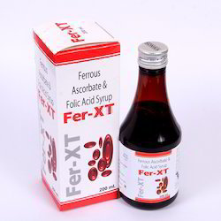 Liquid Ferrous Ascorbate + Folic Acid Syrup