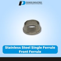 Stainless Steel Single Ferrule Front Ferrule
