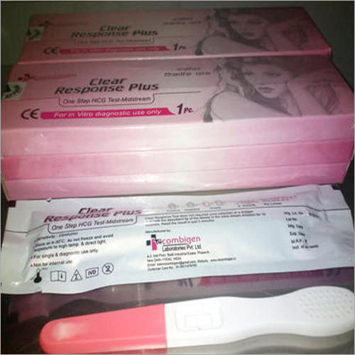 Midstream Pregnancy Test Card