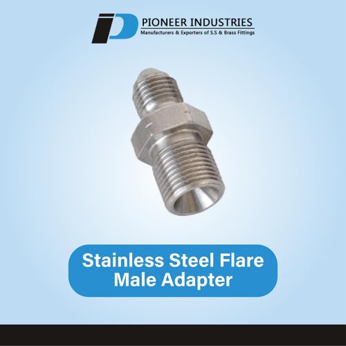Stainless Steel Flare Male Adapter