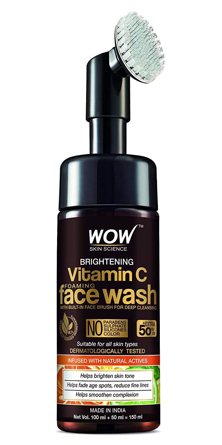 Wow Skin Science Brightening Vitamin C Foaming Face Wash - 150ml