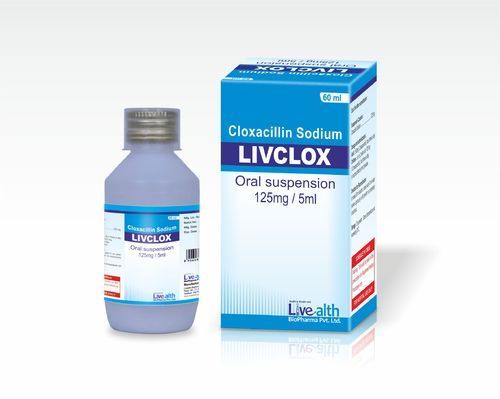 Cloxacillin Sodium Oral suspension