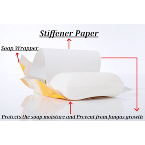 White Poly Coated Stiffener Paper