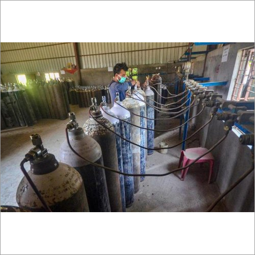 Industrial Oxygen Gas Cylinder
