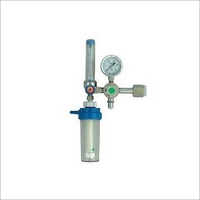 Medical Oxygen Regulator - Durable Aluminum, Compact Design - Ideal For Hospital Use, Precise Flow Control