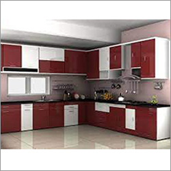 L Shape Modular Kitchen
