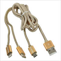 3 In 1 Data Cable