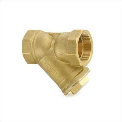 Y-Type Screwed Forged Brass Strainer